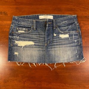 Abercrombie Jean Skirt